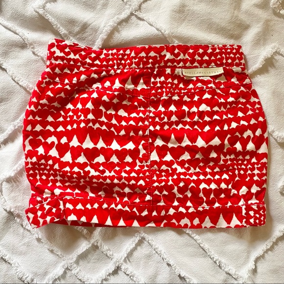Stella McCartney Kids corduroy heart mini skirt girls size 10 - Picture 4 of 10